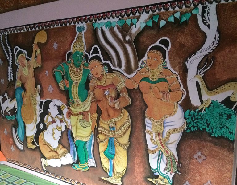 15_Art on the reception walls